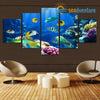 Underwater Scenery Canvas Wall Print