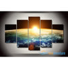 Sun Horizon 5-Piece Canvas