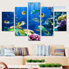 Underwater Scenery Canvas Wall Print