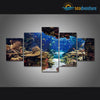 Scuba Divers Playground 5 Piece Canvas