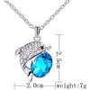 Dolphin Crystal Necklace