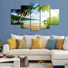 Sunshine in Derawan Islands 5-Piece Canvas