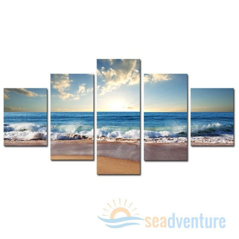 Summer Soak 5-Piece Canvas