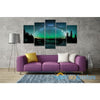 Northern Light Sky 5-Piece Canvas