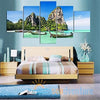 Adventure in Phuket 5-Piece Canvas